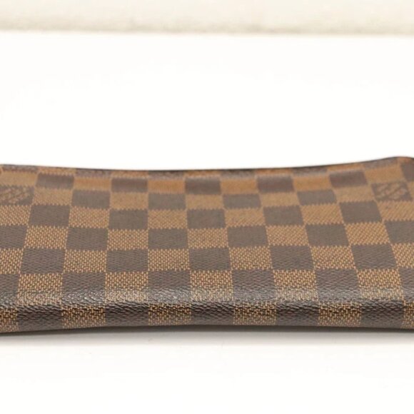 Louis Vuitton Damier Ebene Canvas Insolite Wallet w/ Louis Vuitton Agenda Cover - Picture 8 of 15